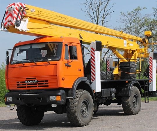 Аренда автовышки в Шахтах и  Ростовской области